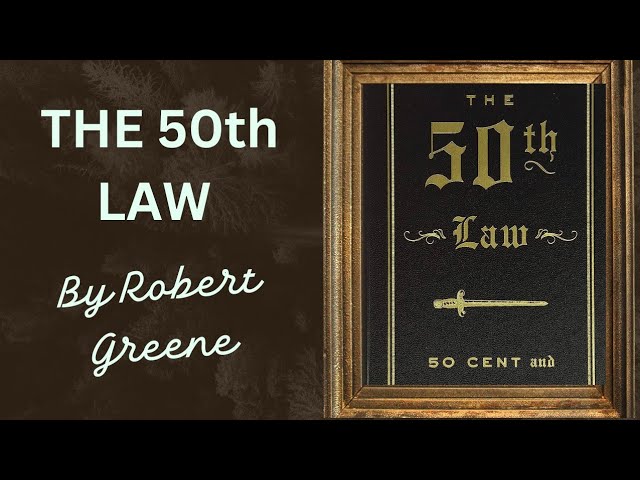 The 50th Law | Robert Greene | Self Help | Book Summary